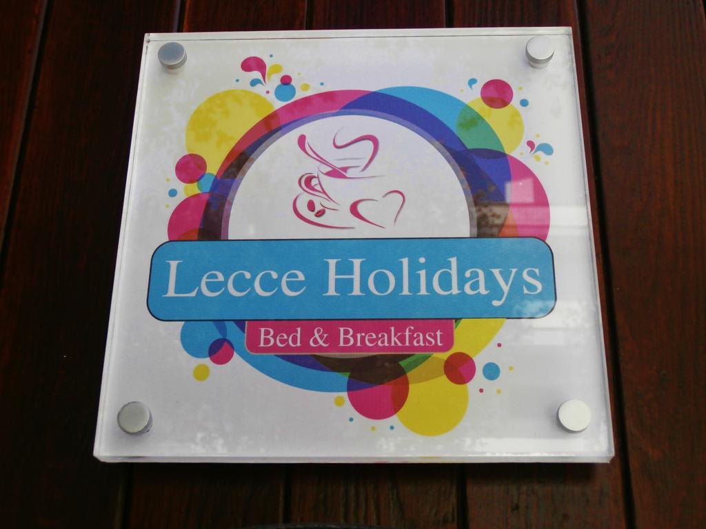 B&B Lecce Holidays מראה חיצוני תמונה